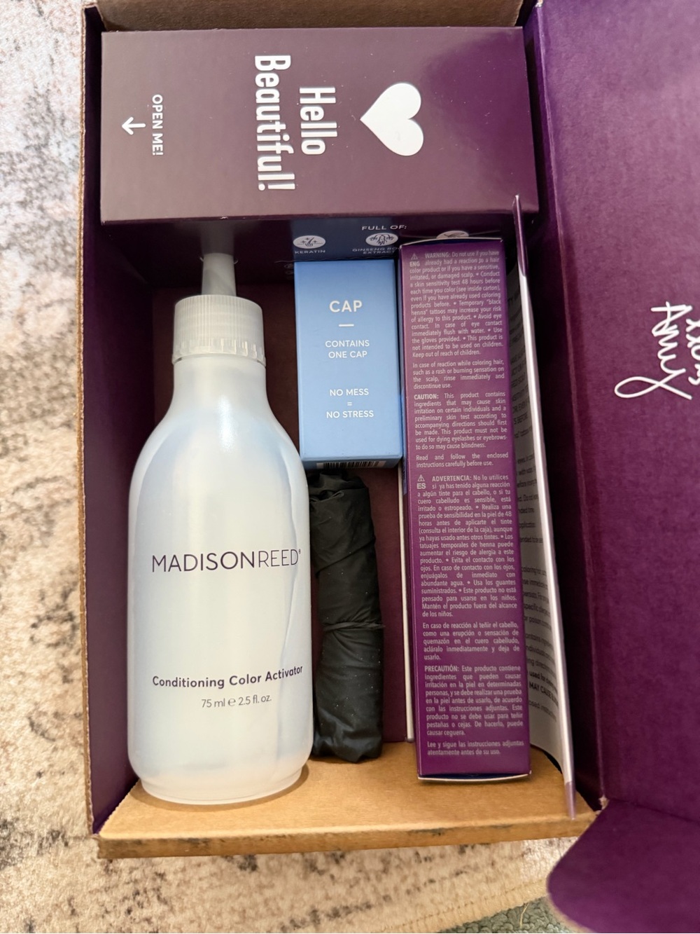 MADISON REED Radiant Hair Color Kit 7.5NNA Umbria Light Neutral Brown